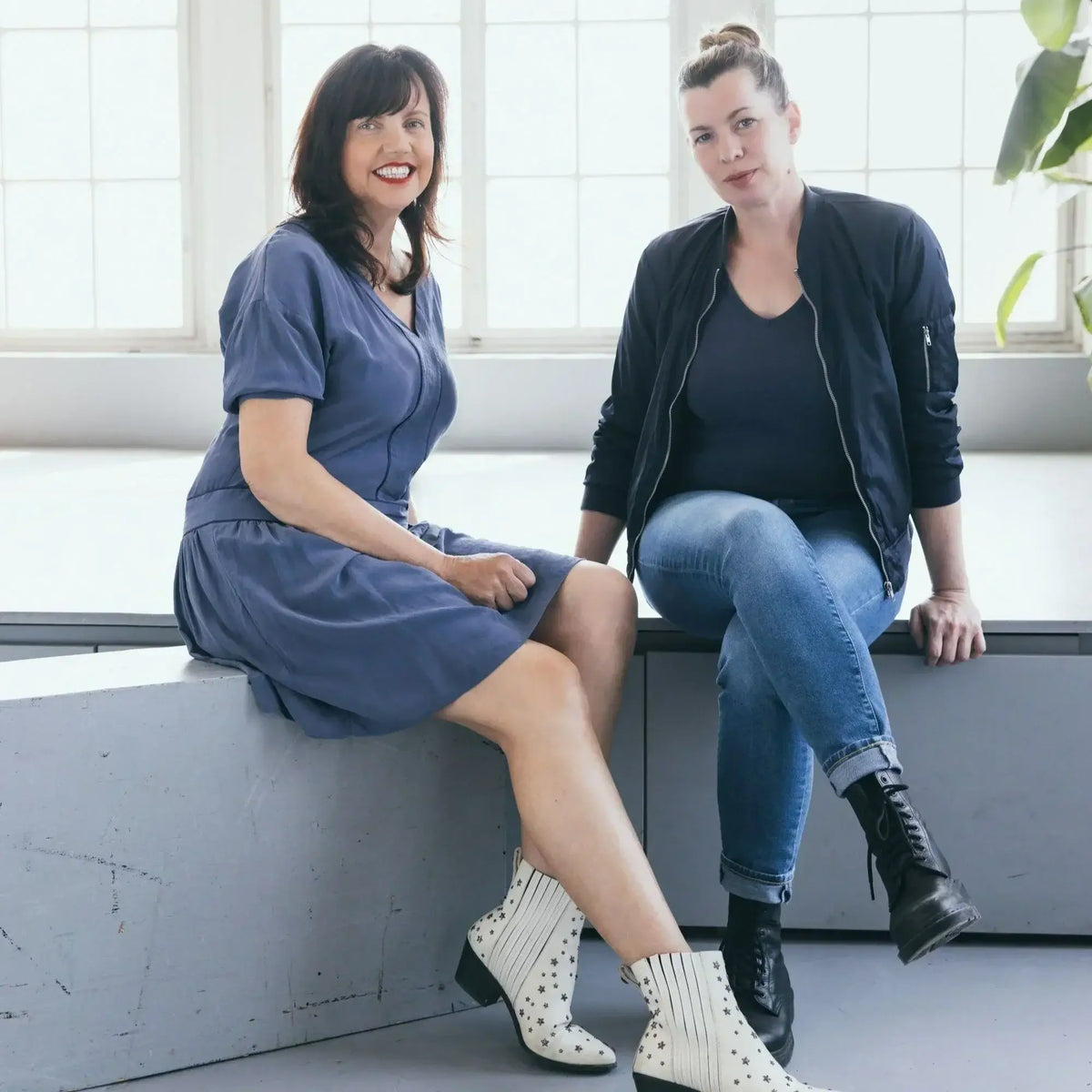 Julia Schauer und Martina Parker