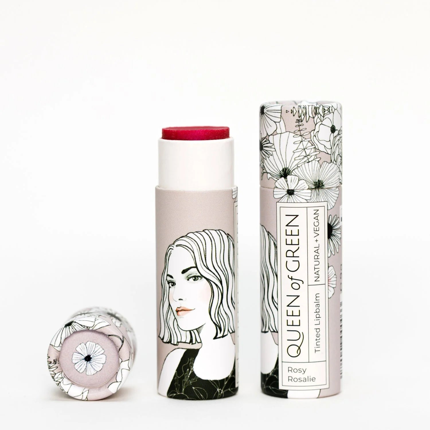 Getönter Lipbalm  "Rosy Rosalie"