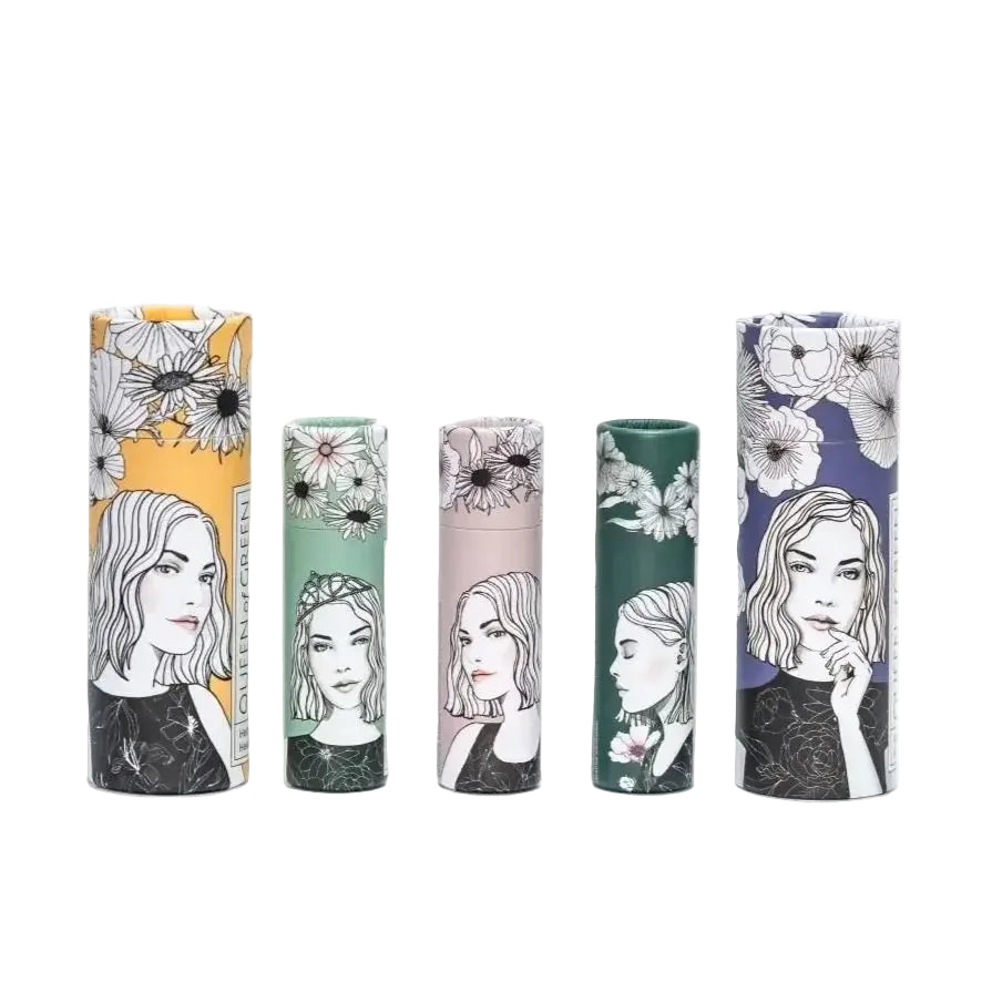 Royales Set mit Lippenbalsam, Haut- und Handpflege von Queen of Green