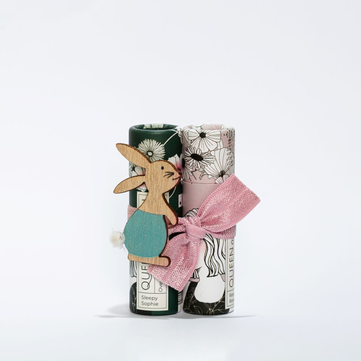 Lipbalm-Duo mit Band und Deko "Osterhase"