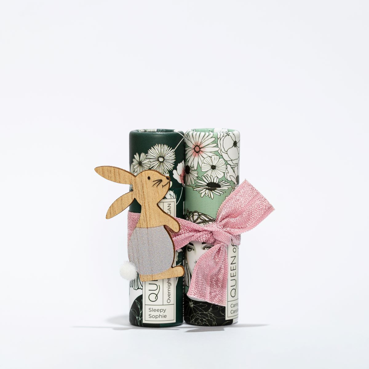 Lipbalm-Duo mit Band und Deko "Osterhase"